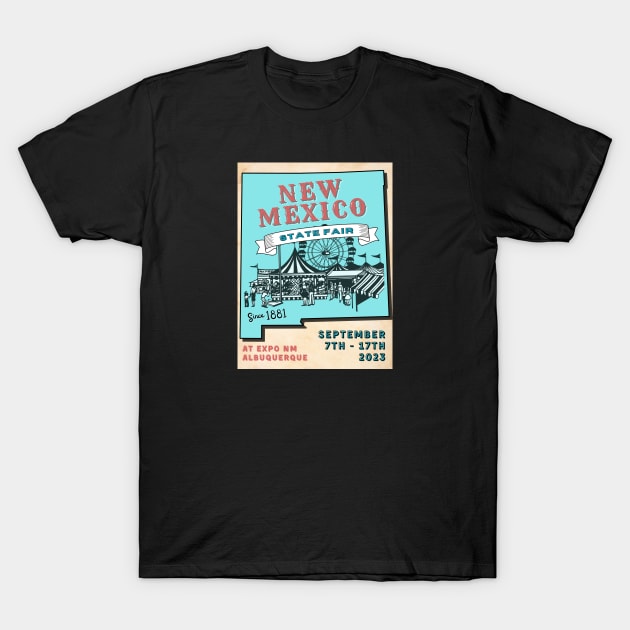 New Mexico State Fair 2023 T-Shirt by JAHudson